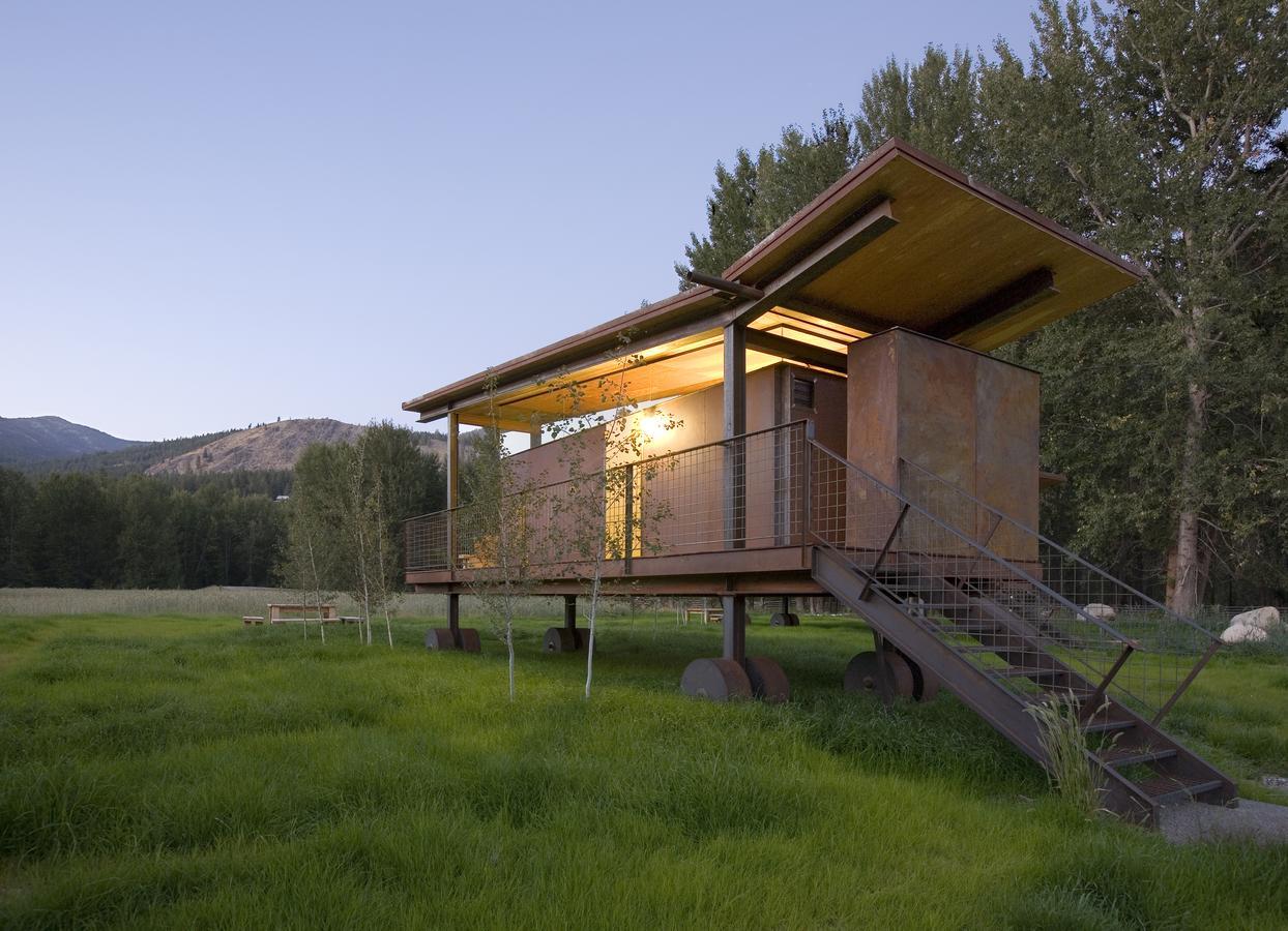 Villa Rolling Huts à Mazama Extérieur photo