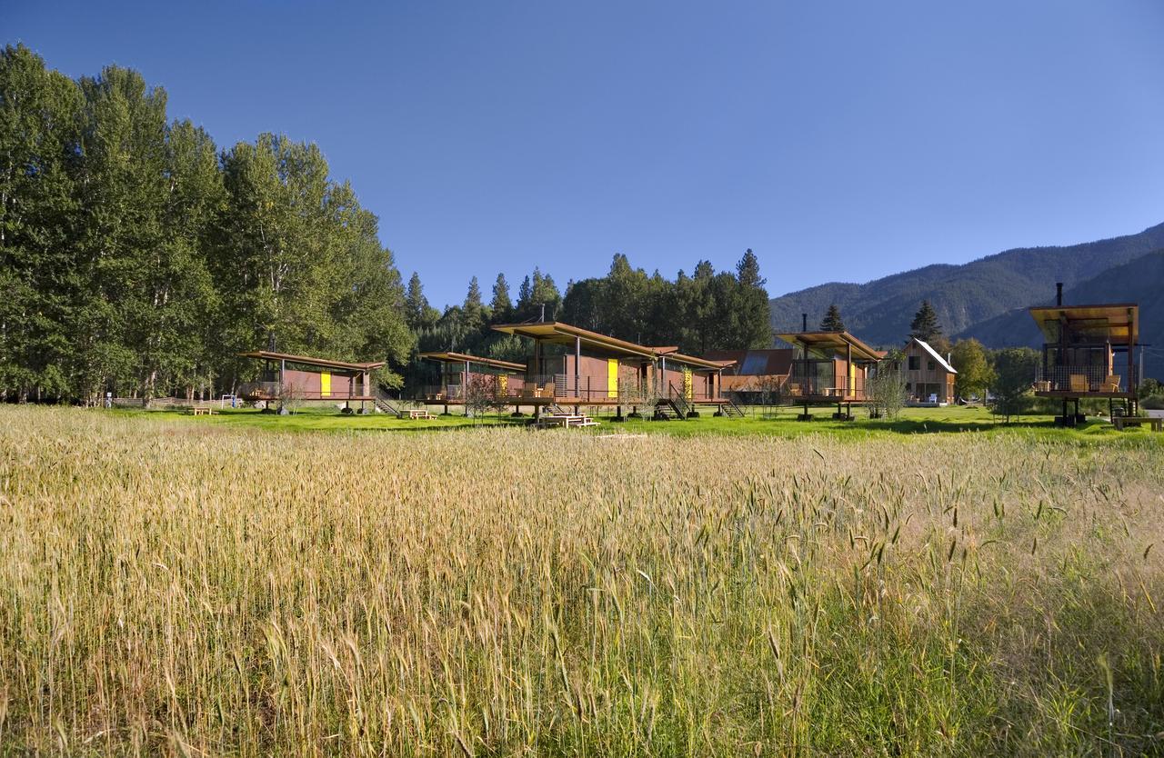 Villa Rolling Huts à Mazama Extérieur photo
